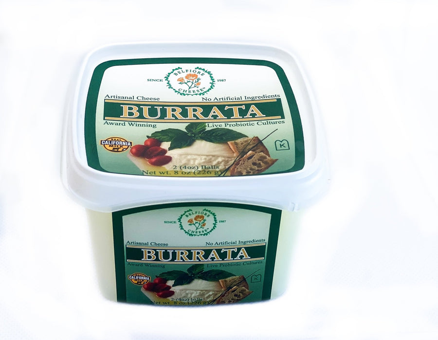 Burrata - Belfiore Cheese - SEARED LIVING