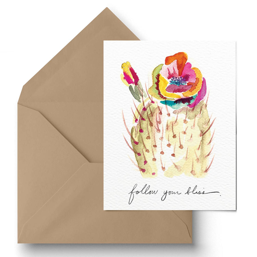 Greeting Card - "Follow Your Bliss" - SEARED LIVING