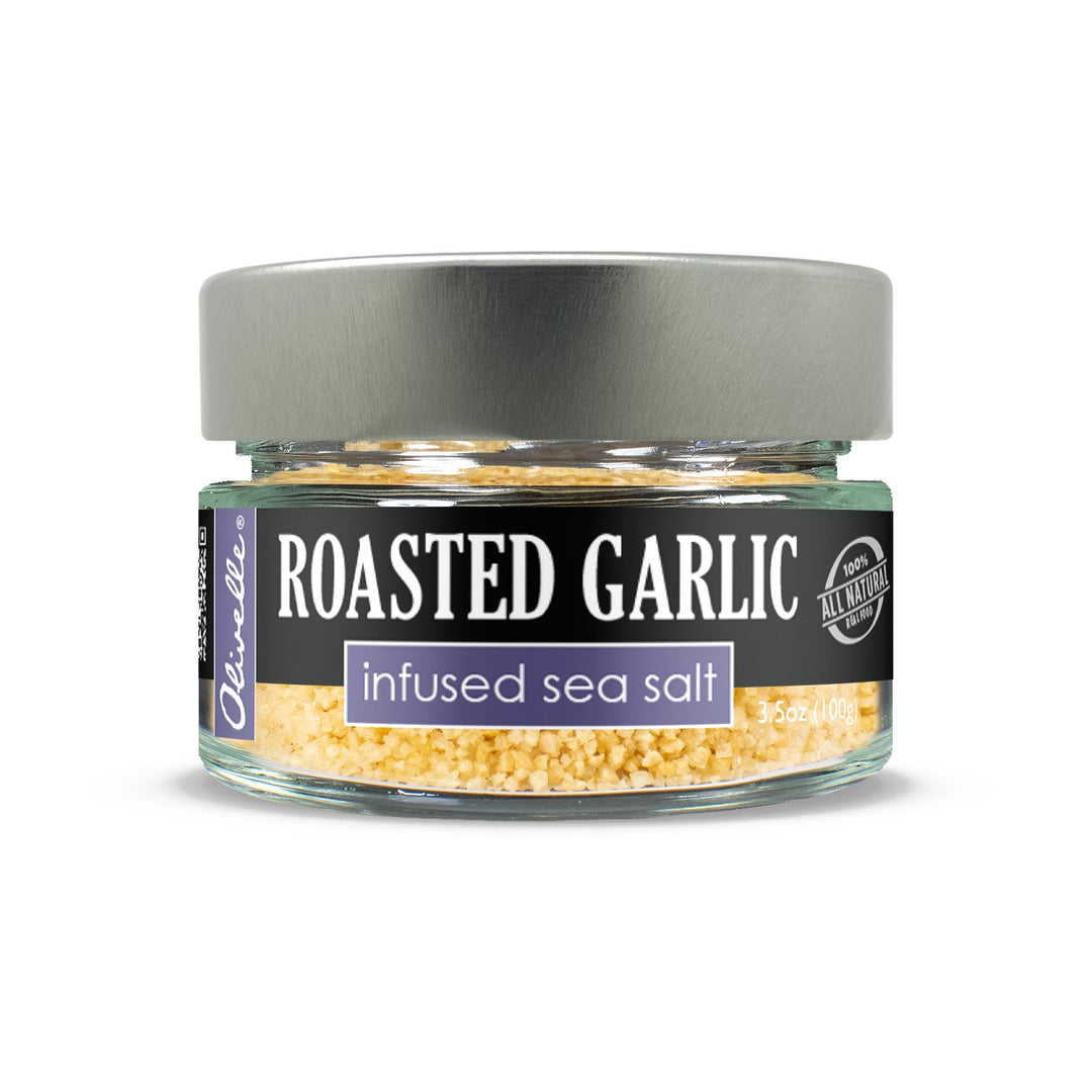 Roasted Garlic Infused Sea Salt - SEARED LIVING