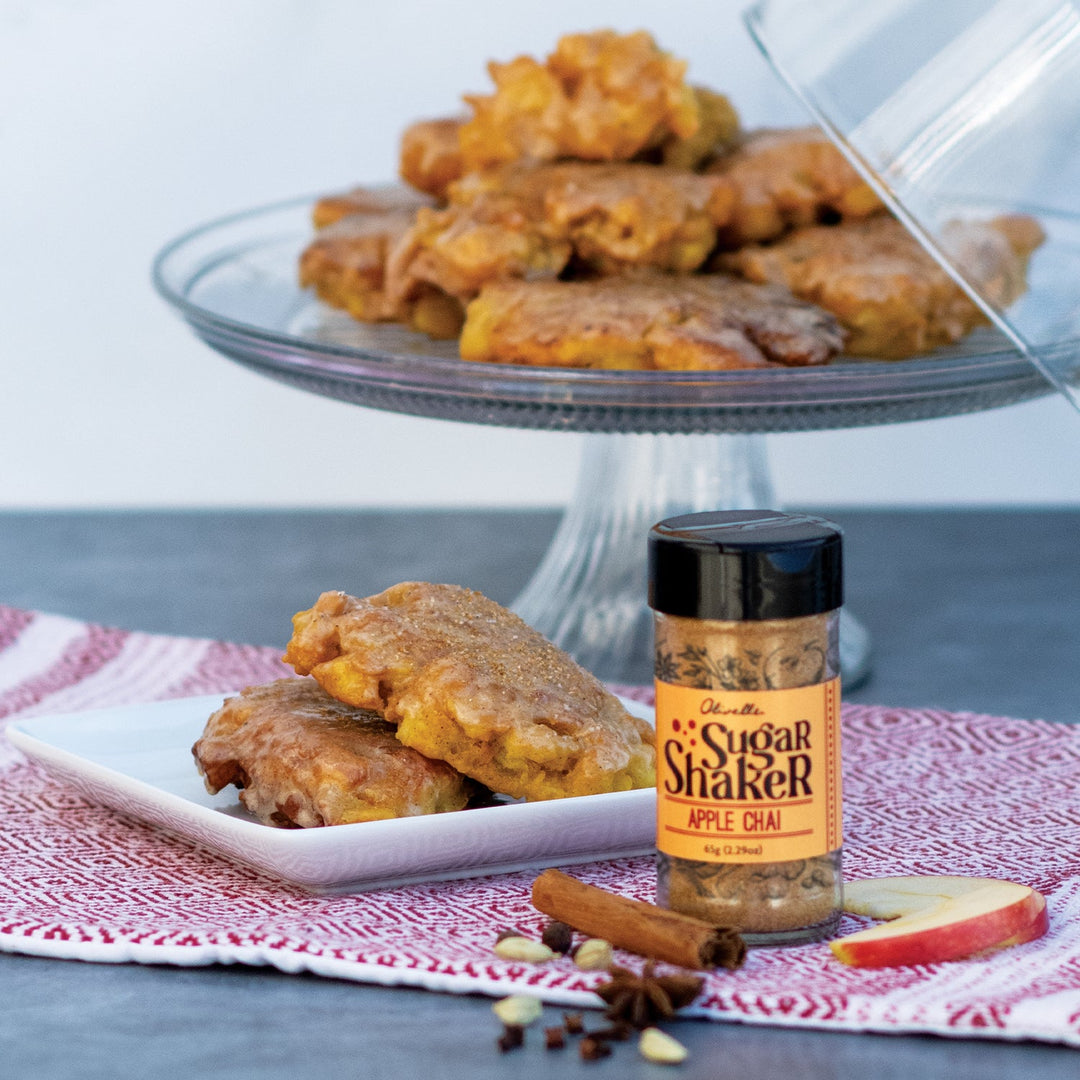 Chai Apple Fritters - SEARED LIVING