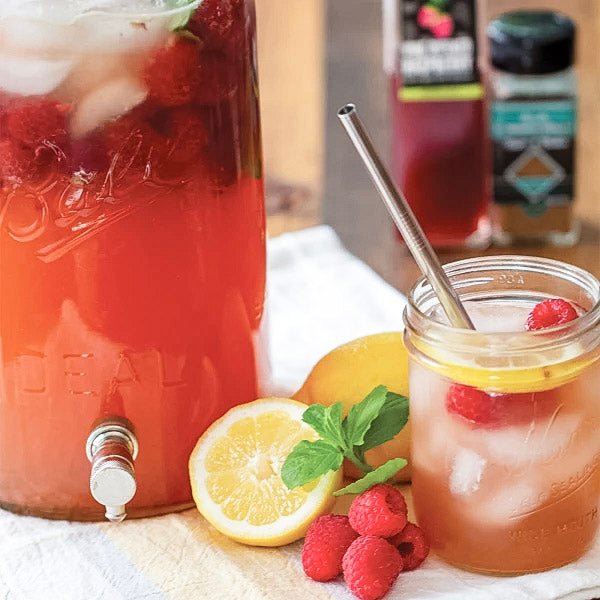 Grilled Raspberry Lemonade - SEARED LIVING