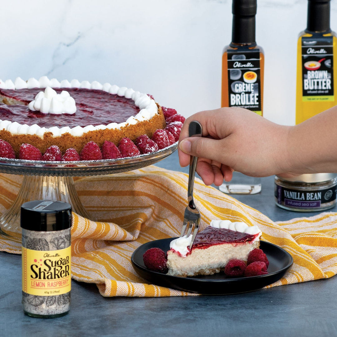 Lemon Raspberry Cheesecake - SEARED LIVING
