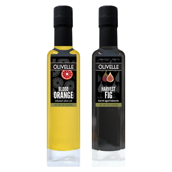 Perfect Pairing - Blood Orange Infused Olive Oil and Harvest Fig Barrel Aged Balsamic