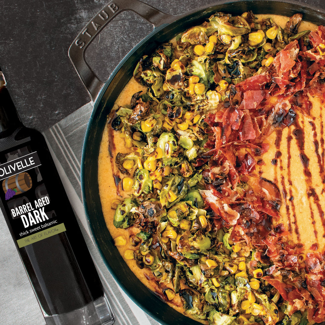 Perfect Pairing - Frantoia Italian Extra Virgin Olive Oil and Barrel Aged Dark Balsamic