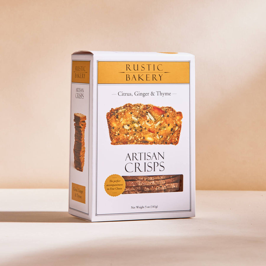 Artisan Crisps - Citrus, Ginger & Thyme Box - SEARED LIVING