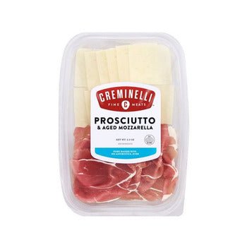 Creminelli Fine Meats - Prosciutto & Mozzarella Snack Tray - SEARED LIVING