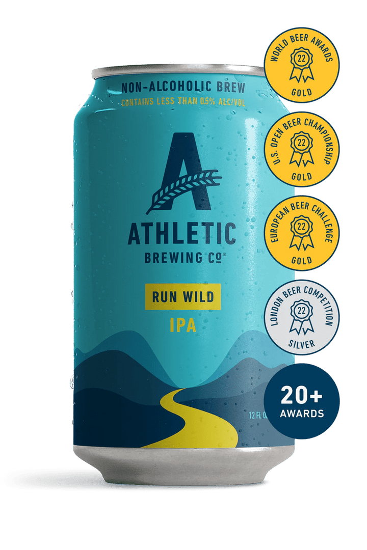 Athletic Brewing Run Wild IPA N/A Beer 12oz - SEARED LIVING