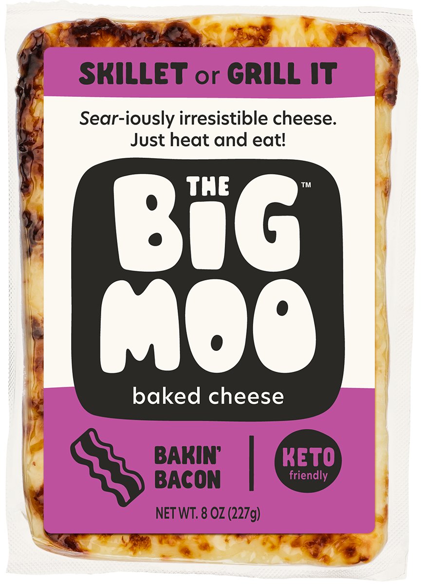 BAKIN' BACON - The Big Moo Baked Cheese - SEARED LIVING