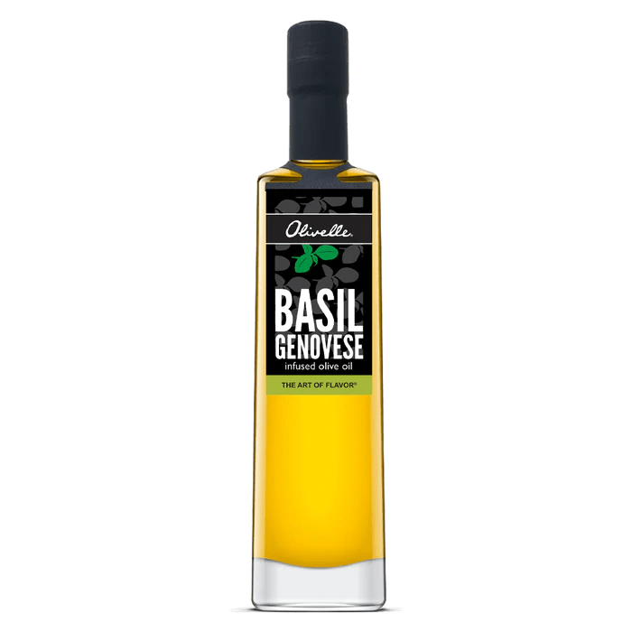 Basil Genovese Infused Olive Oil - SEARED LIVING