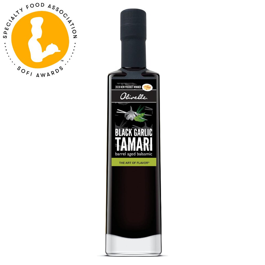Black Garlic Tamari Soy Barrel Aged Balsamic - SEARED LIVING