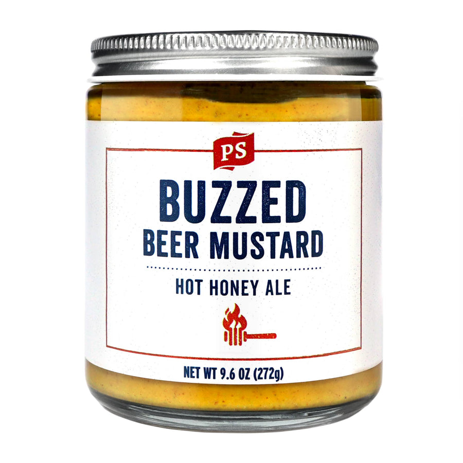Buzzed Hot Honey Ale Mustard - SEARED LIVING