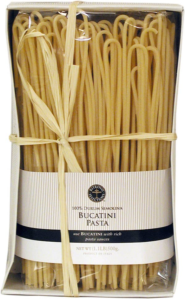 Morelli Organic Bucatini Pasta Noodles - Imported from Italy