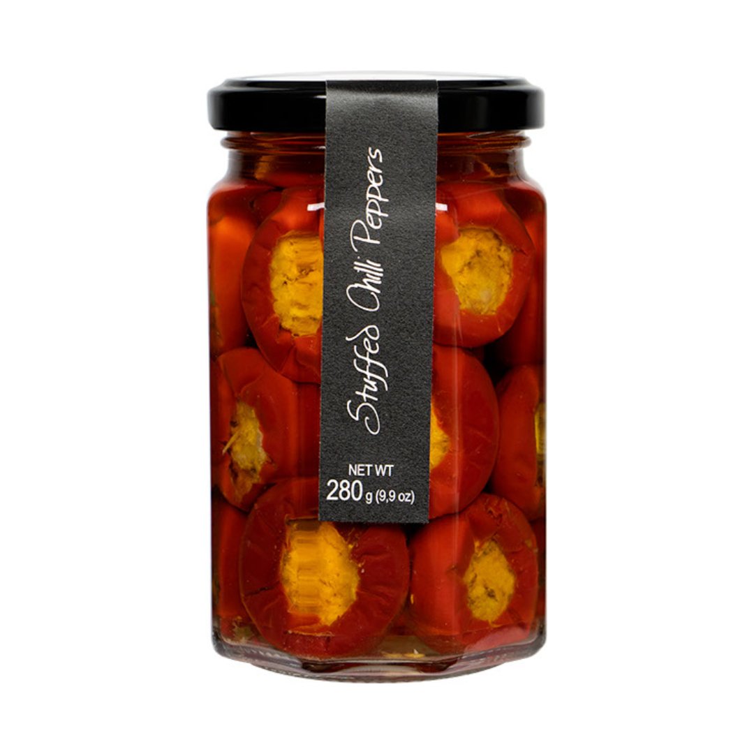 Casina Rossa Stuffed Hot Cherry Peppers - SEARED LIVING