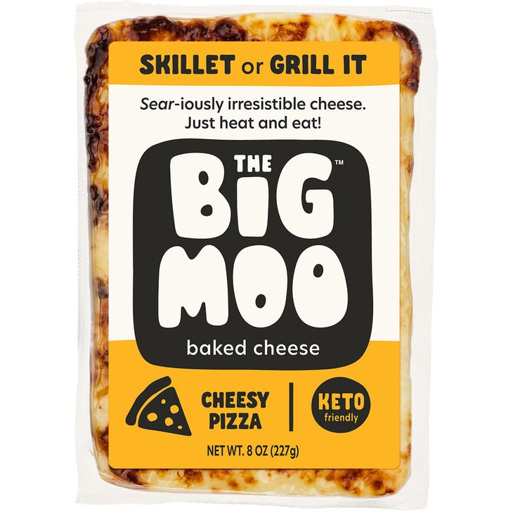 Cheesy Pizza - The Big Moo Baked Cheese - SEARED LIVING