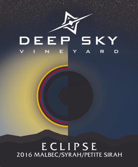 Eclipse 2020 Syrah/Malbec/Grenache by Deep Sky Vineyards - SEARED LIVING