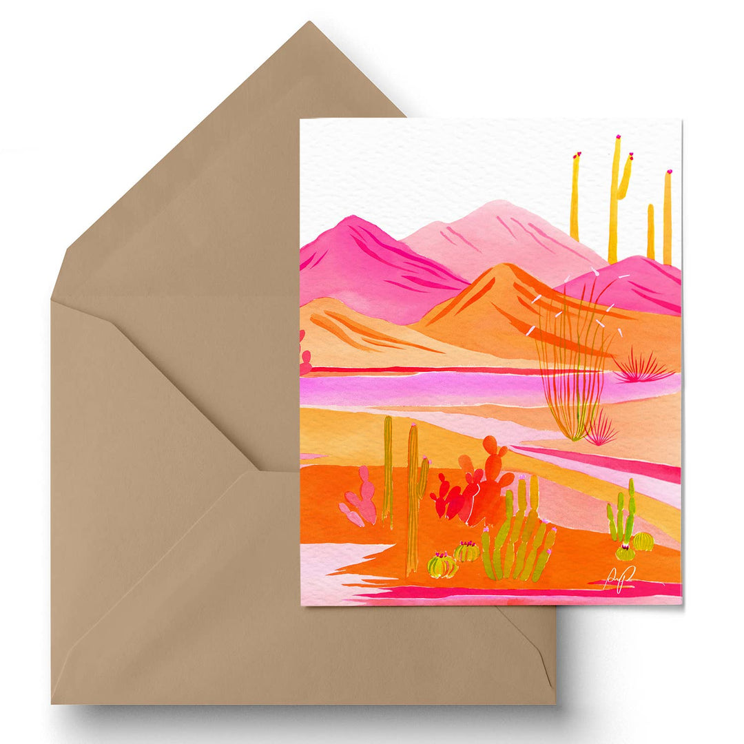 Greeting Card - "Groovy Sunset" - SEARED LIVING