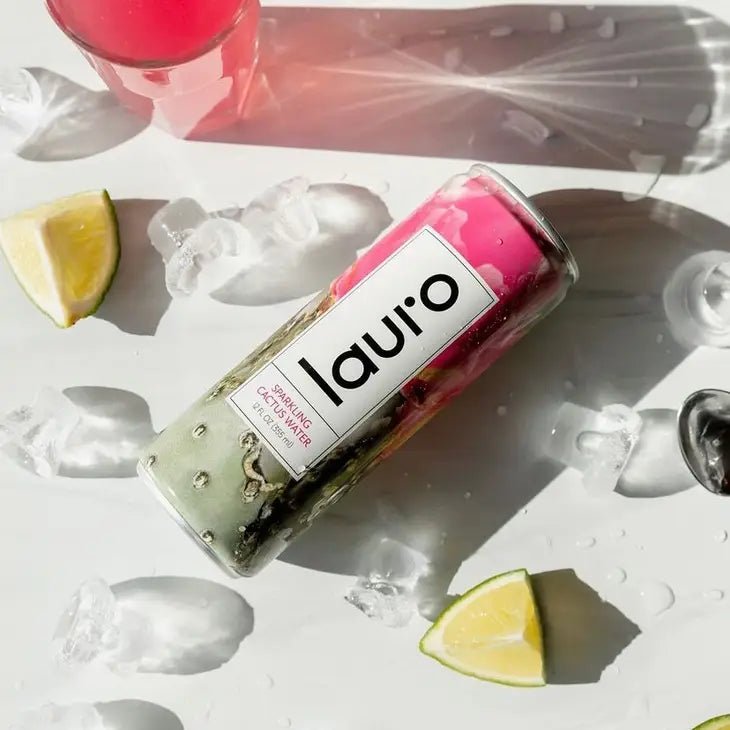 lauro Sparkling Prickly Pear Water - SEARED LIVING