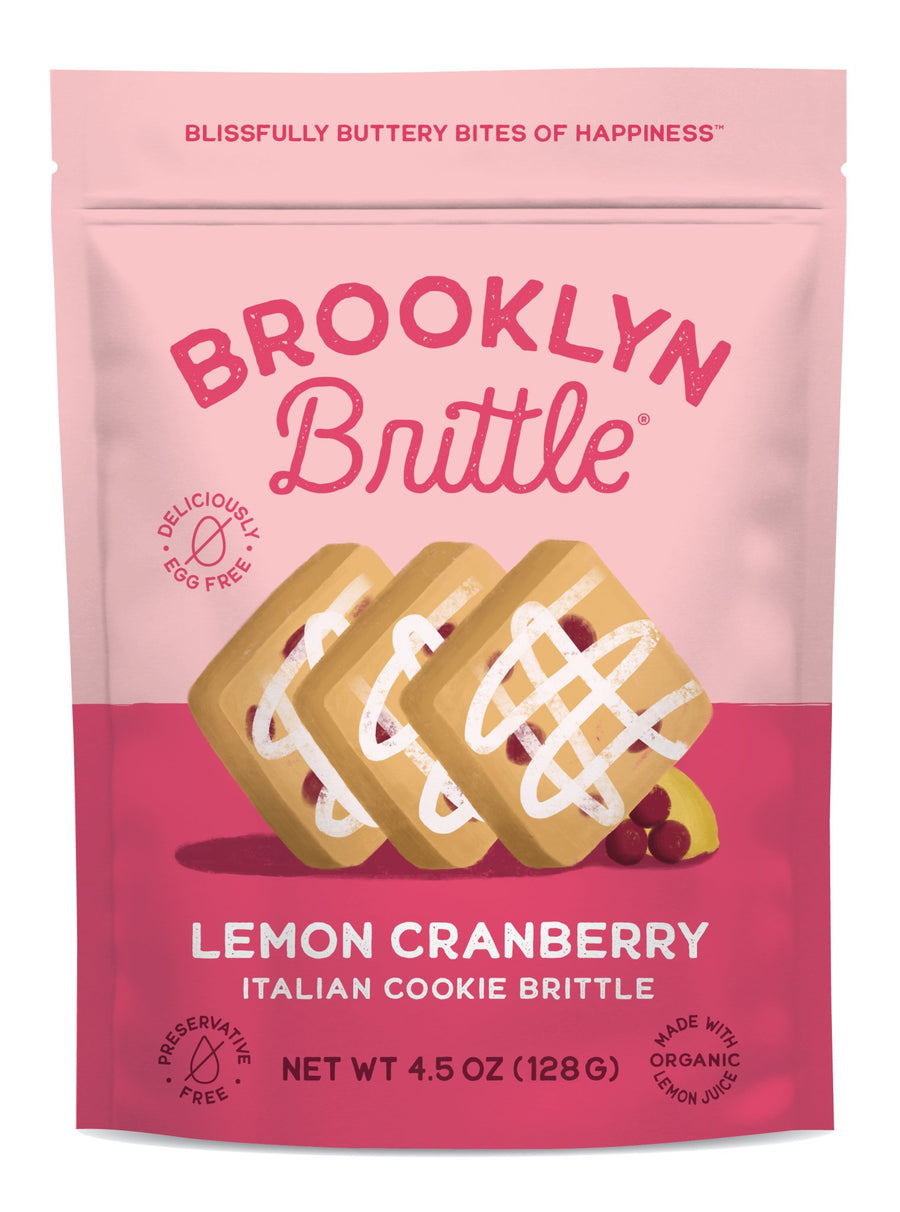 Lemon Cranberry Cookie Brittle - SEARED LIVING