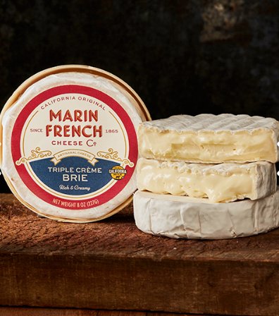 Marin French Petite Triple Creme Brie 4oz - SEARED LIVING