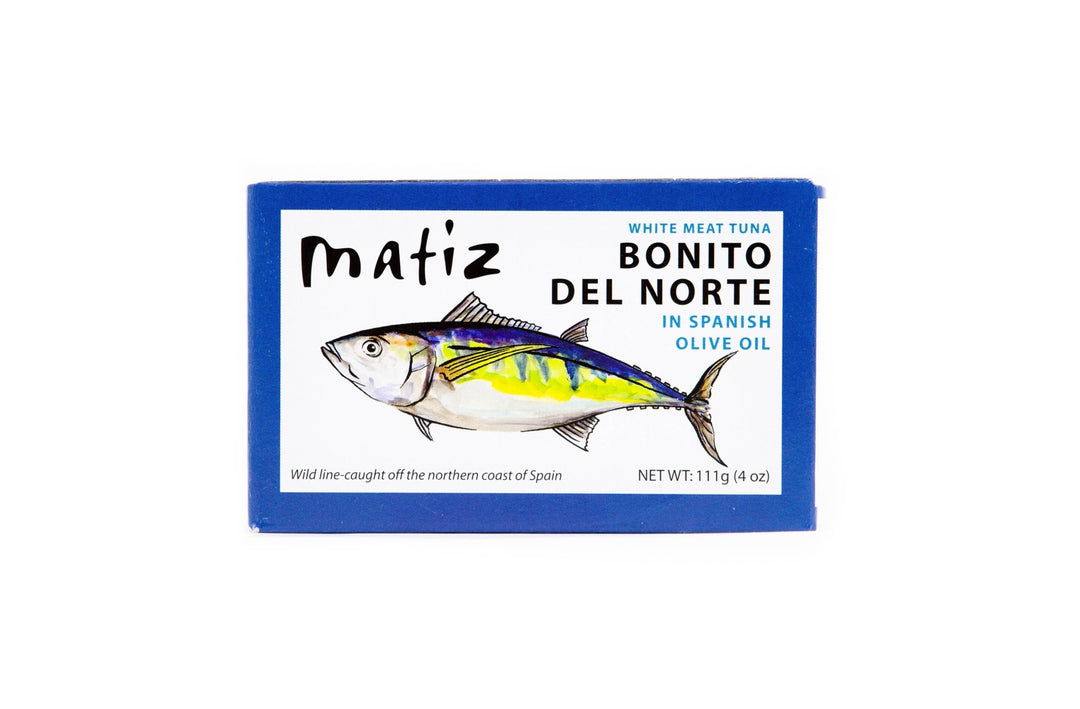 Matiz Bonito Del Norte (white meat Tuna) in Spanish Olive Oil - 4oz Tin - SEARED LIVING