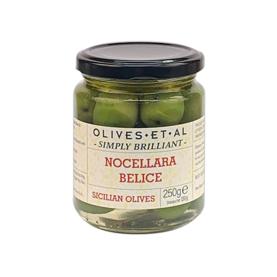 Nocellara Olives in Brine - SEARED LIVING