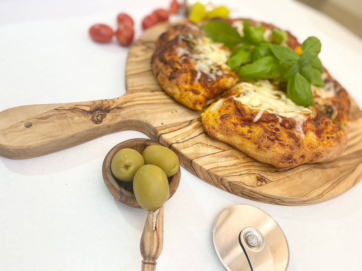 Olive Wood Pizza Board - SEARED LIVING
