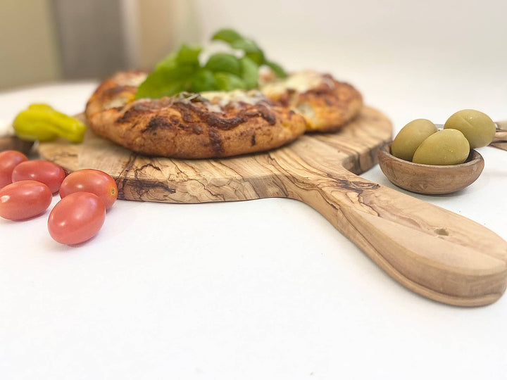 Olive Wood Pizza Board - SEARED LIVING