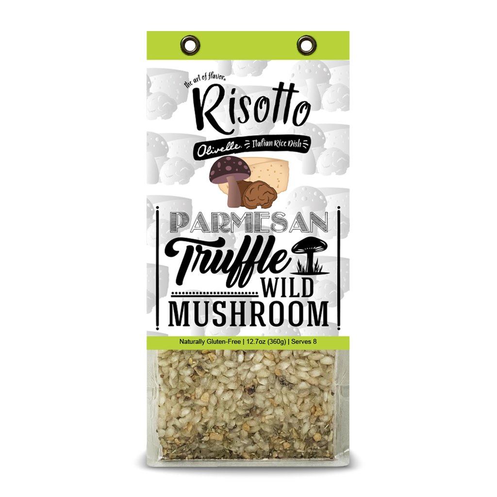 Parmesan Truffle Wild Mushroom Risotto - SEARED LIVING