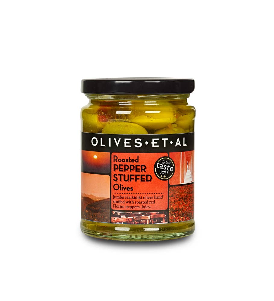 Pepper Stuffed Olives - SEARED LIVING
