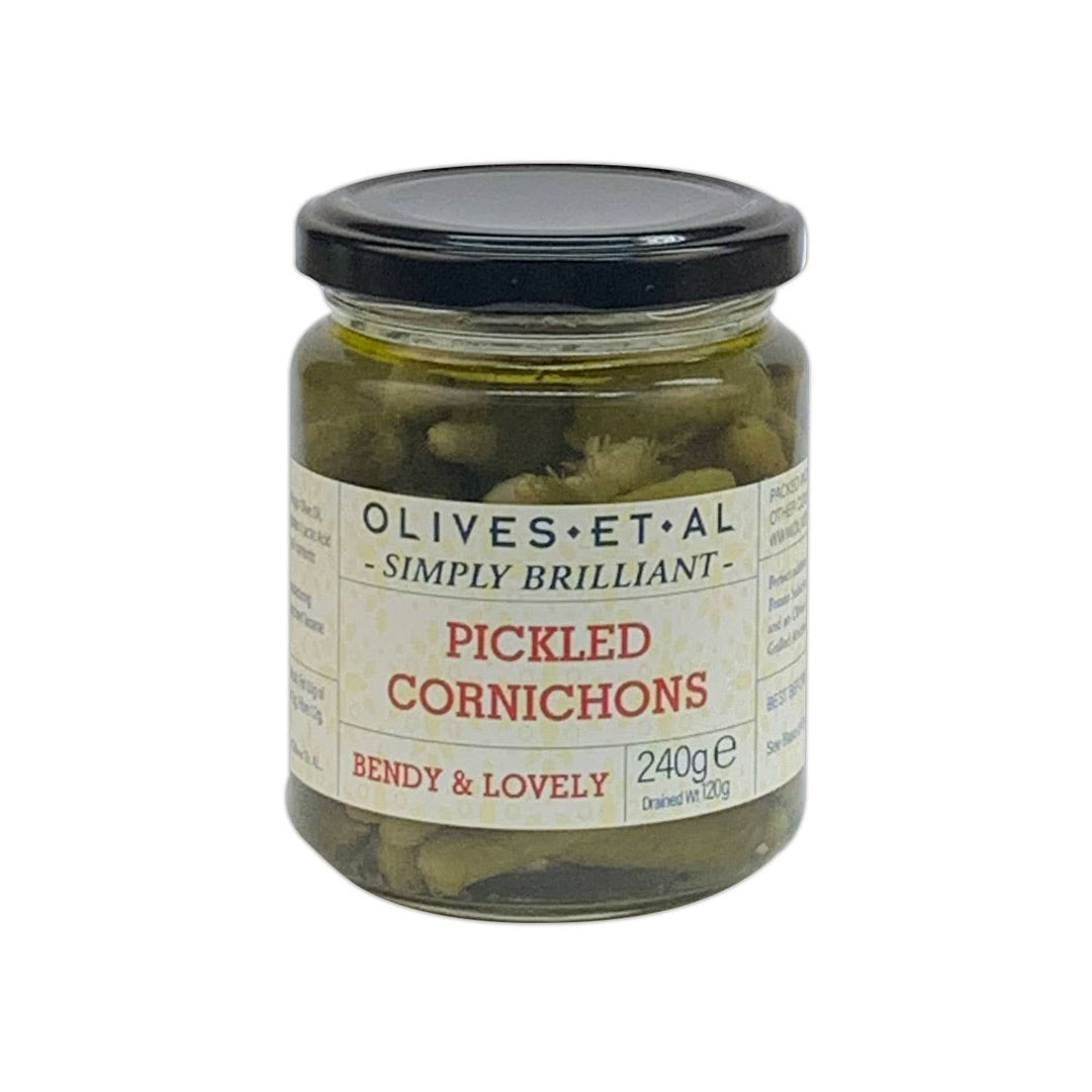 Pickled Cornichons - SEARED LIVING