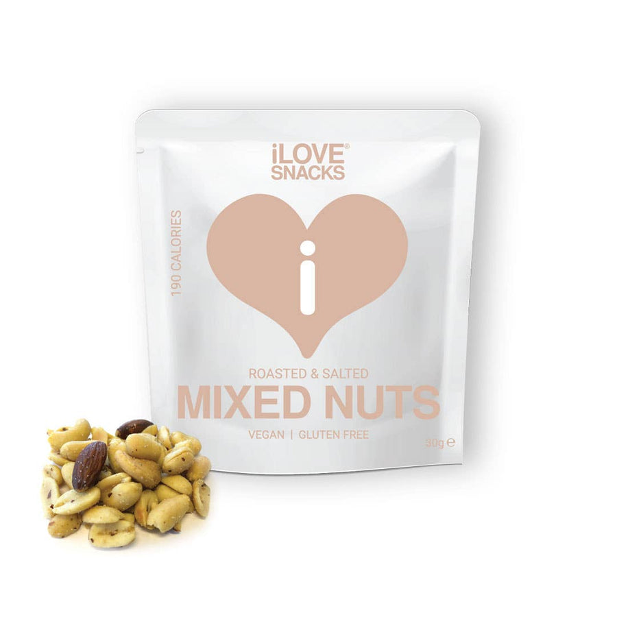 Roasted & Salted Mixed Nuts, Vegan, GMO Free, Gluten Free - SEARED LIVING