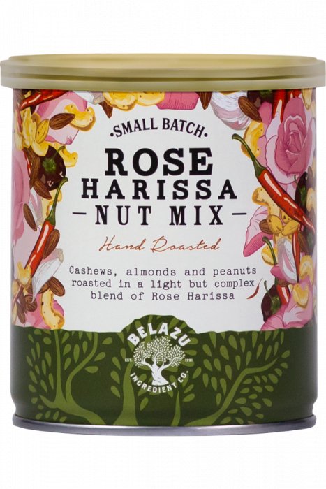 Rose Harissa Nut Tin - SEARED LIVING