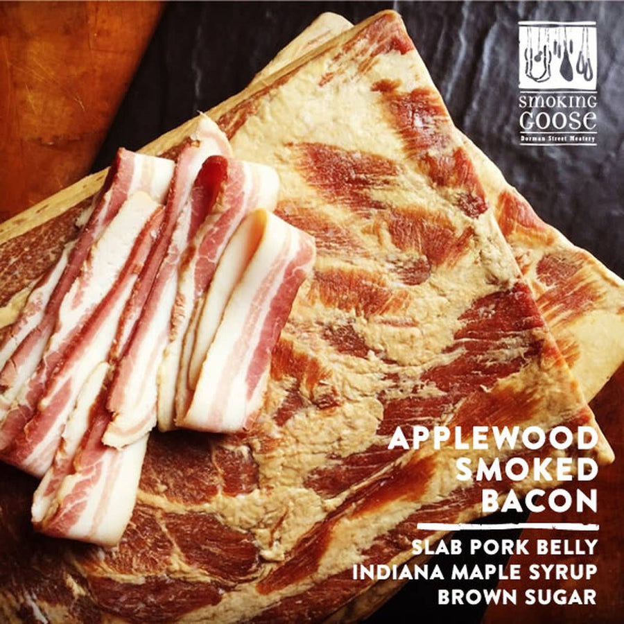 Smoking Goose Applewood Smoked Bacon 1lb - SEARED LIVING