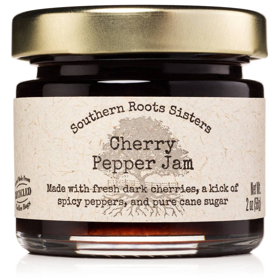 Southern Roots Sisters Cherry Pepper Jam 2oz - SEARED LIVING