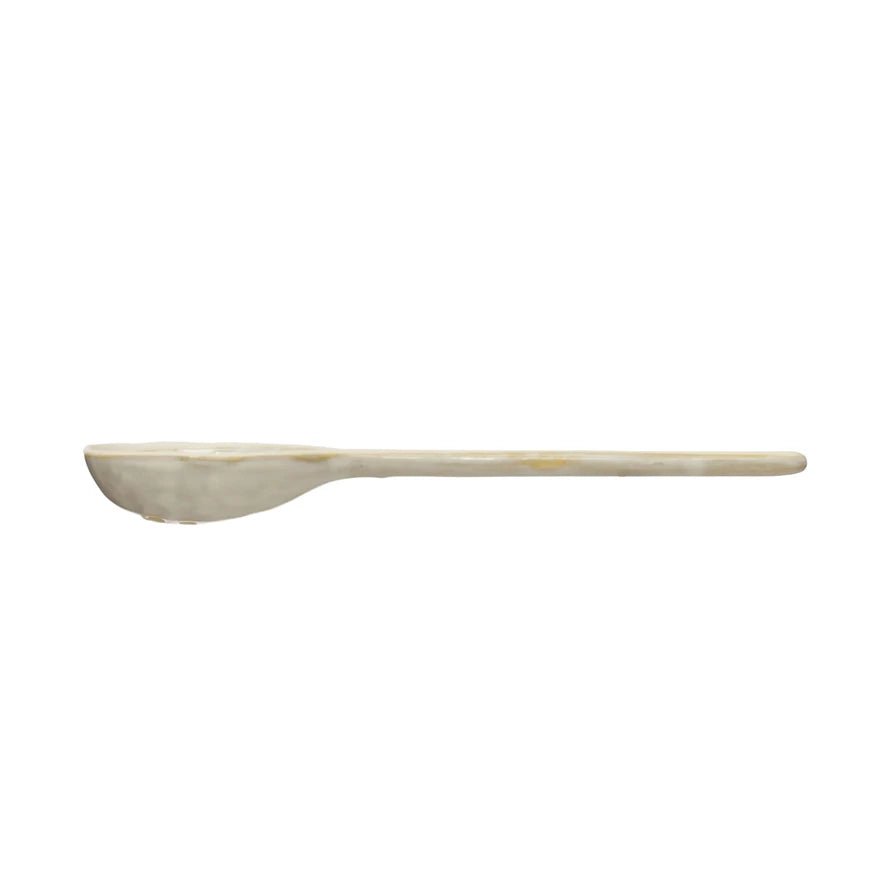Stoneware Strainer Spoon - SEARED LIVING